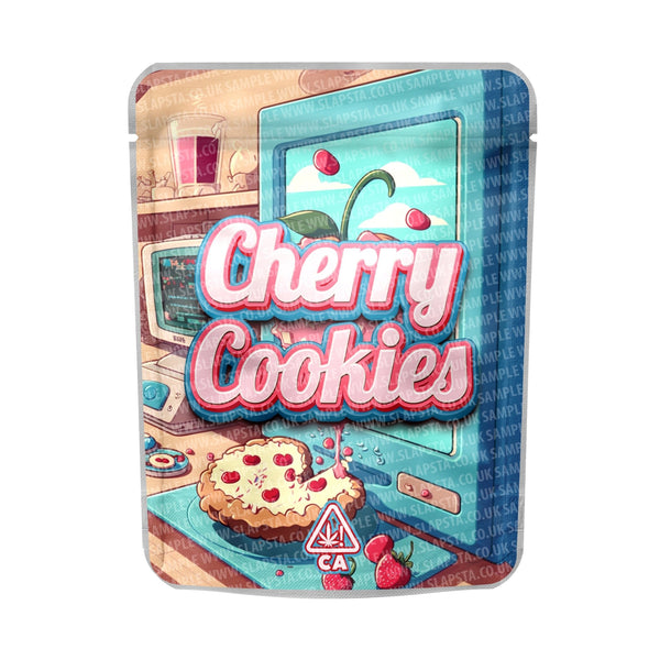 Cherry Cookies Mylar Pouches Pre-Labeled - SLAPSTA