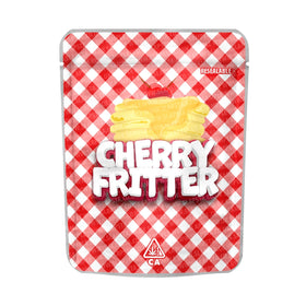 Cherry Fritter Mylar Pouches Pre-Labeled