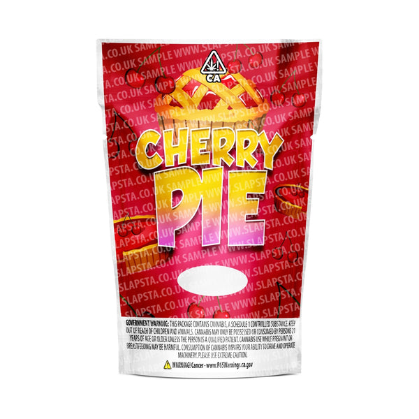 Cherry Pie Mylar Pouches Pre-Labeled - SLAPSTA