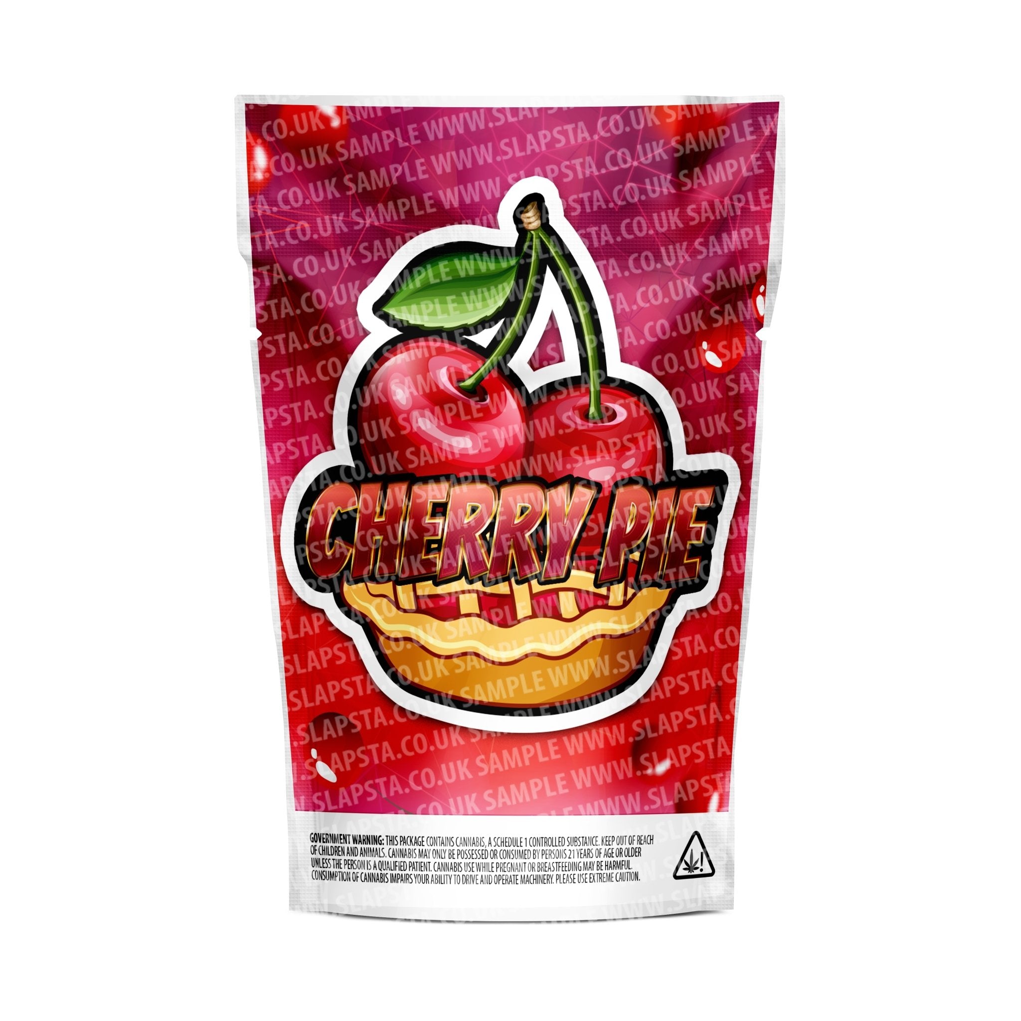 SLAPSTA - Cherry Pie Mylar Pouches Pre-Labeled