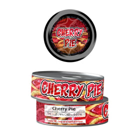 Cherry Pie Pre-Labeled 3.5g Self-Seal Tins