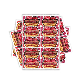 Cherry Pie Rectangle / Pre-Roll Labels