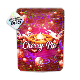 Pochettes Mylar SFX Cherry Pie pré-étiquetées 