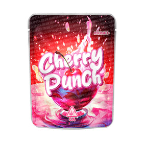 Cherry Punch Mylar Pouches Pre-Labeled