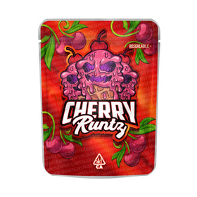 Cherry Runtz Mylar Pouches Pre-Labeled