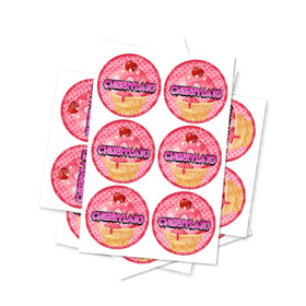 Cherrylato Circular Stickers