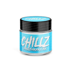 Chillz Glass Jars Pre-Labeled