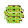 Chocolate Mint Rectangle / Pre-Roll Labels - Pre-Roll (10.16cm x 6.7cm) / 10