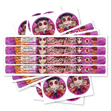 Chocolato Pre - Labeled 3.5g Self - Seal Tins - 60pcs