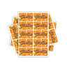 Clementine Rectangle / Pre-Roll Labels - Pre-Roll (10.16cm x 6.7cm) / 10