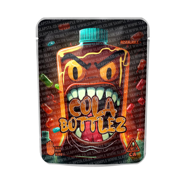 Cola Bottlez Mylar Pouches Pre-Labeled - SLAPSTA