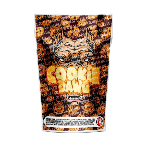 Cookie Dawg Mylar Pouches Pre-Labeled - SLAPSTA