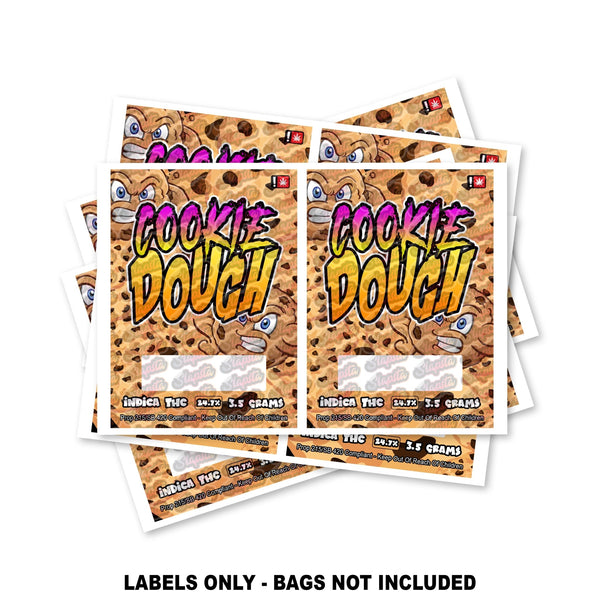 Cookie Dough Mylar Bag Labels ONLY - SLAPSTA
