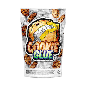 Cookie Glue Mylar Pouches Pre-Labeled