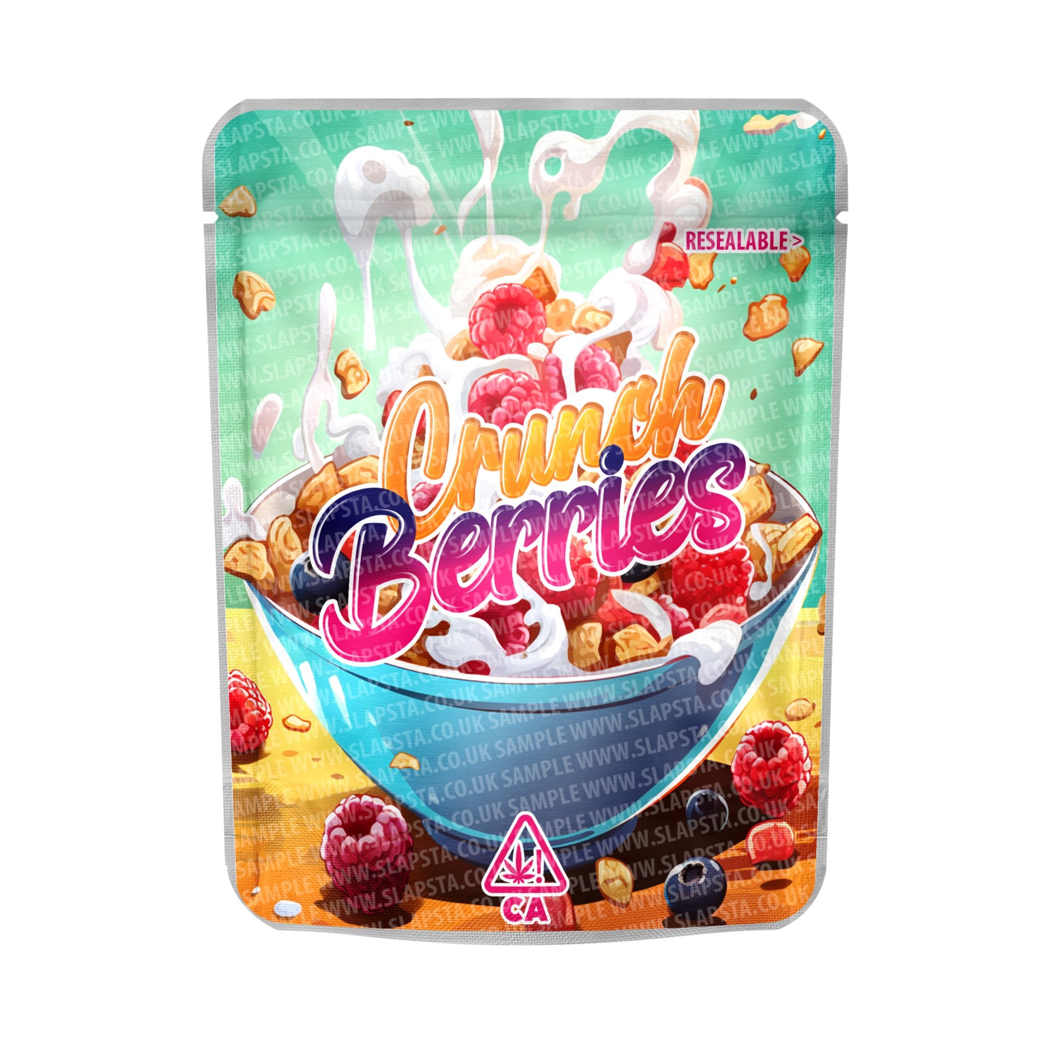 SLAPSTA - Crunch Berries Mylar Pouches Pre-Labeled
