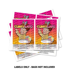 Currylato Mylar Bag Labels ONLY