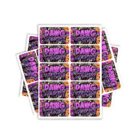 Dawg Cookies Rectangle / Pre-Roll Labels