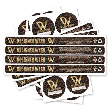 Designer Weed Pre - Labeled 3.5g Self - Seal Tins - 60pcs