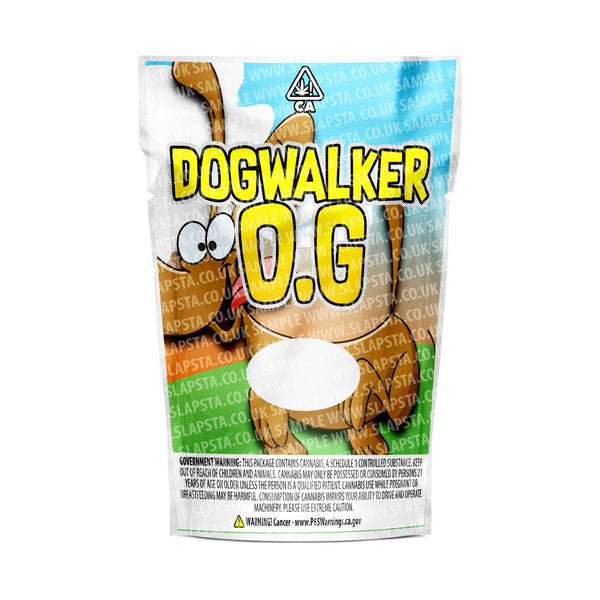 Dogwalker OG Mylar Pouches Pre-Labeled - SLAPSTA