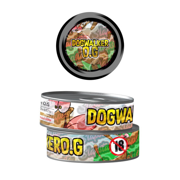 Dogwalker OG Pre-Labeled 3.5g Self-Seal Tins - SLAPSTA