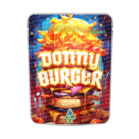 Donny Burger Mylar Pouches Pre-Labeled