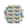 Dosi Orange Rectangle / Pre-Roll Labels - Pre-Roll (10.16cm x 6.7cm) / 10