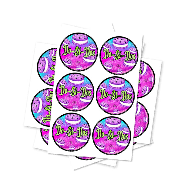 Dosidos Circular Stickers - SLAPSTA