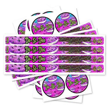 Dosidos Pre - Labeled 3.5g Self - Seal Tins - 60pcs