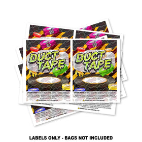 Duct Tape Mylar Bag Labels ONLY