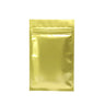 Eighth Ounce (3.5g) Single Seal Mylar Bags Gold / Clear - SLAPSTA