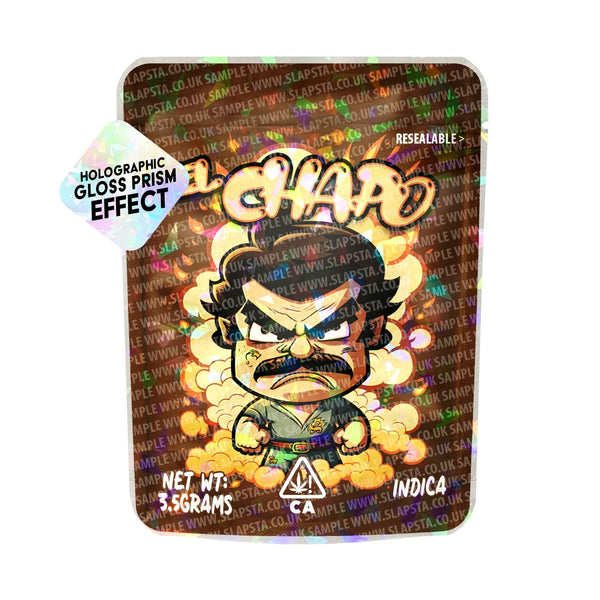 El Chapo SFX Mylar Pouches Pre-Labeled - SLAPSTA