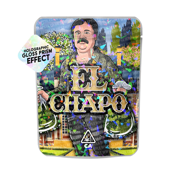 El Chapo SFX Mylar Pouches Pre-Labeled - SLAPSTA