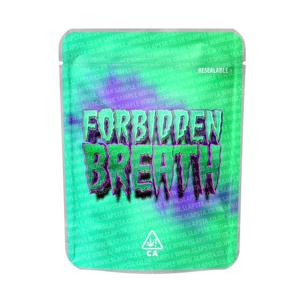 Forbidden Breath Mylar Pouches Pre-Labeled - SLAPSTA