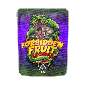 Sachets Mylar Forbidden Fruit pré-étiquetés