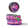 Forbidden Zkittlez Pre - Labeled 3.5g Self - Seal Tins - 60pcs
