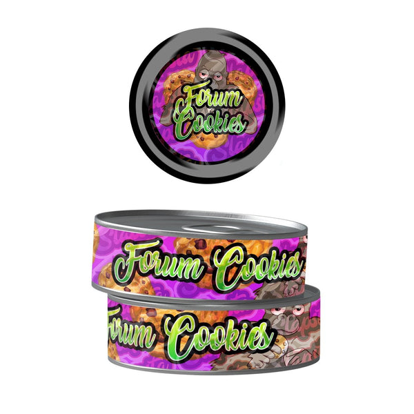 Forum Cookies Pre-Labeled 3.5g Self-Seal Tins - SLAPSTA