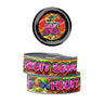 Fruit Bowl Pre - Labeled 3.5g Self - Seal Tins - 60pcs