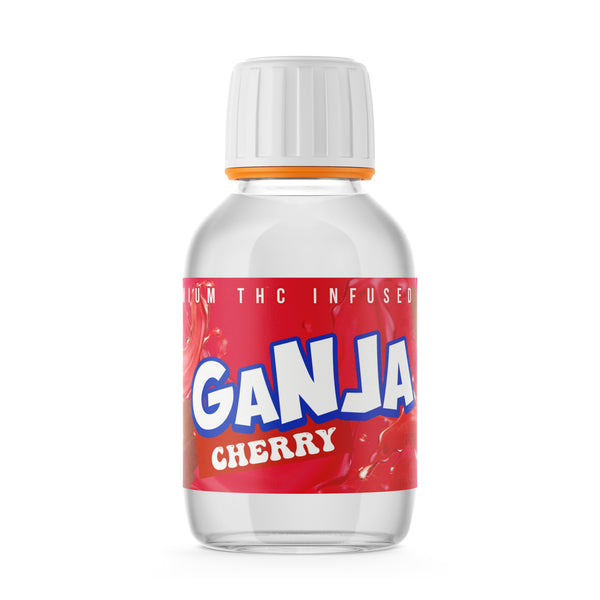 Ganja Cherry Syrup Bottles - SLAPSTA