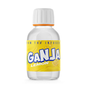 Ganja Lemon Syrup Bottles