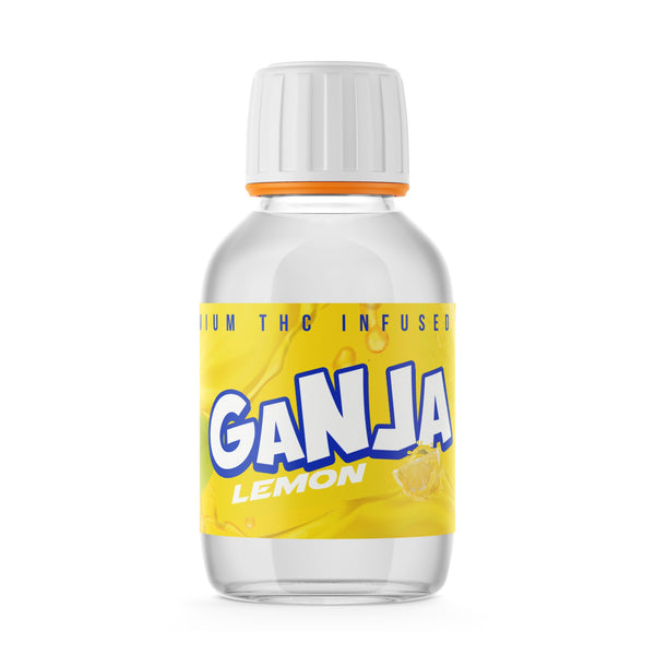 Ganja Lemon Syrup Bottles - SLAPSTA
