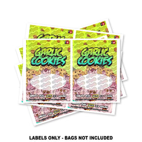 Garlic Cookies Mylar Bag Labels ONLY