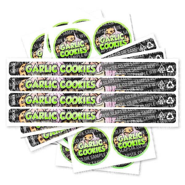 Garlic Cookies Pressitin Strain Labels - SLAPSTA