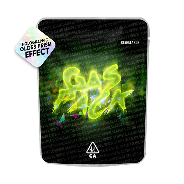 Gas Pack SFX Mylar Pouches Pre-Labeled - SLAPSTA