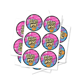 Gelato #25 Circular Stickers