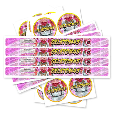 Gelato 45 Pre - Labeled 3.5g Self - Seal Tins - 60pcs