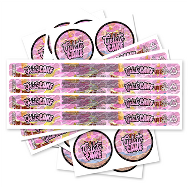 Gelato Cake Pre - Labeled 3.5g Self - Seal Tins - 60pcs