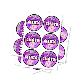 Gelato Circular Stickers