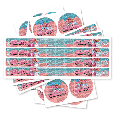 Gelato Pre - Labeled 3.5g Self - Seal Tins - 60pcs