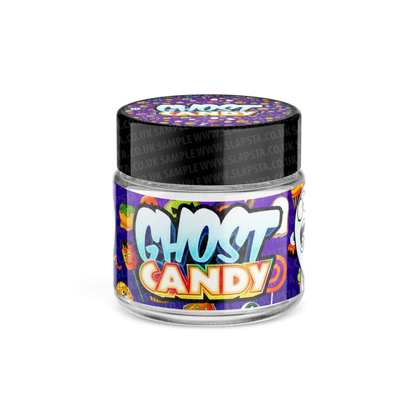 Ghost Candy Glass Jars Pre-Labeled - SLAPSTA