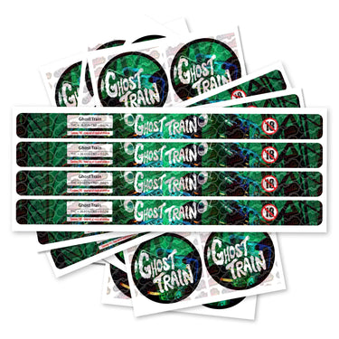Ghost Train Pre - Labeled 3.5g Self - Seal Tins - 60pcs